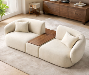 Opal Modular 2 Seater Sofa with Table